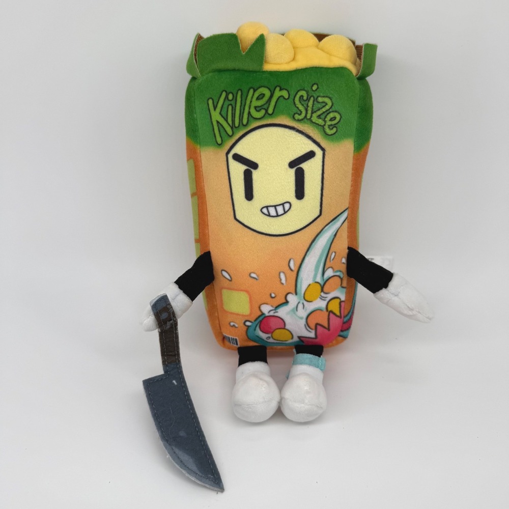 Stumble‎ Guys Stumble Flakes Cereal Killer Box Plush Toy 2023 PMI Kids World